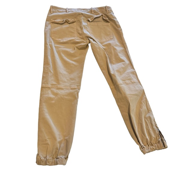 Nili lotan French MILITARY PANT classic silhouette zipper khaki brown women’s 4 - Picture 1 of 10